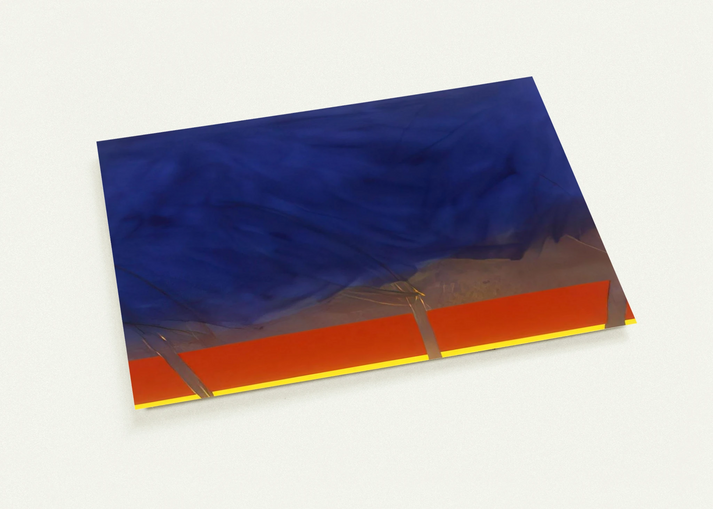 All Night - 1989 By Ronnie Landfield Pack of 10 Post Cards | Ronnie Landfield Post Cards | A6 (10.5 x 14.8 cm) - 4.1 x 5.8 inches