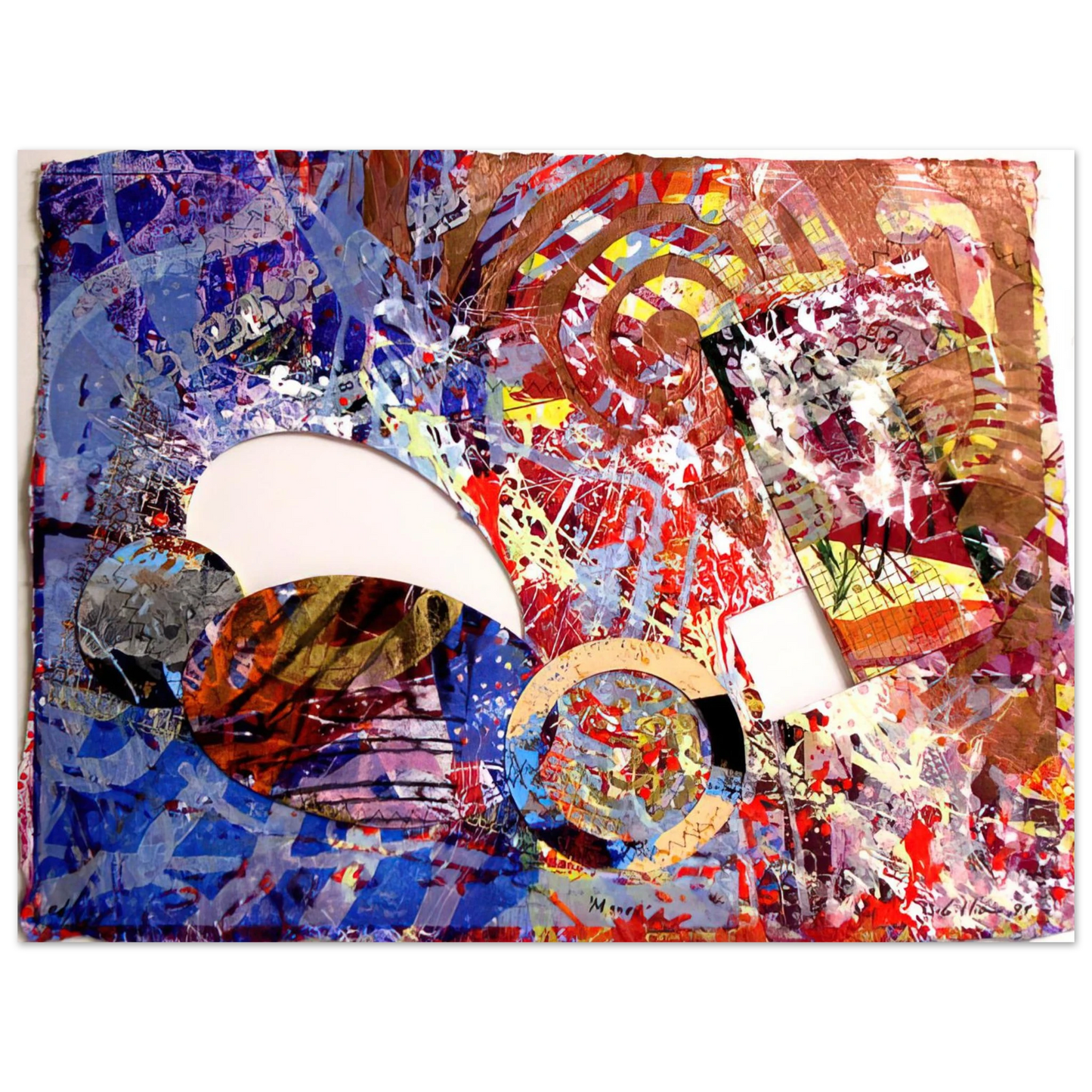 Sam Gilliam - Manet I Fine Art Poster - Default Title