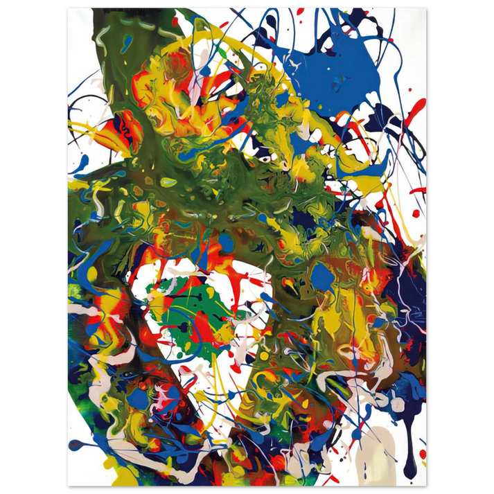 Sam Francis - Untitled SFP94-65 SFF 1739 75x100 cm / 30x40inches Fine Art Poster