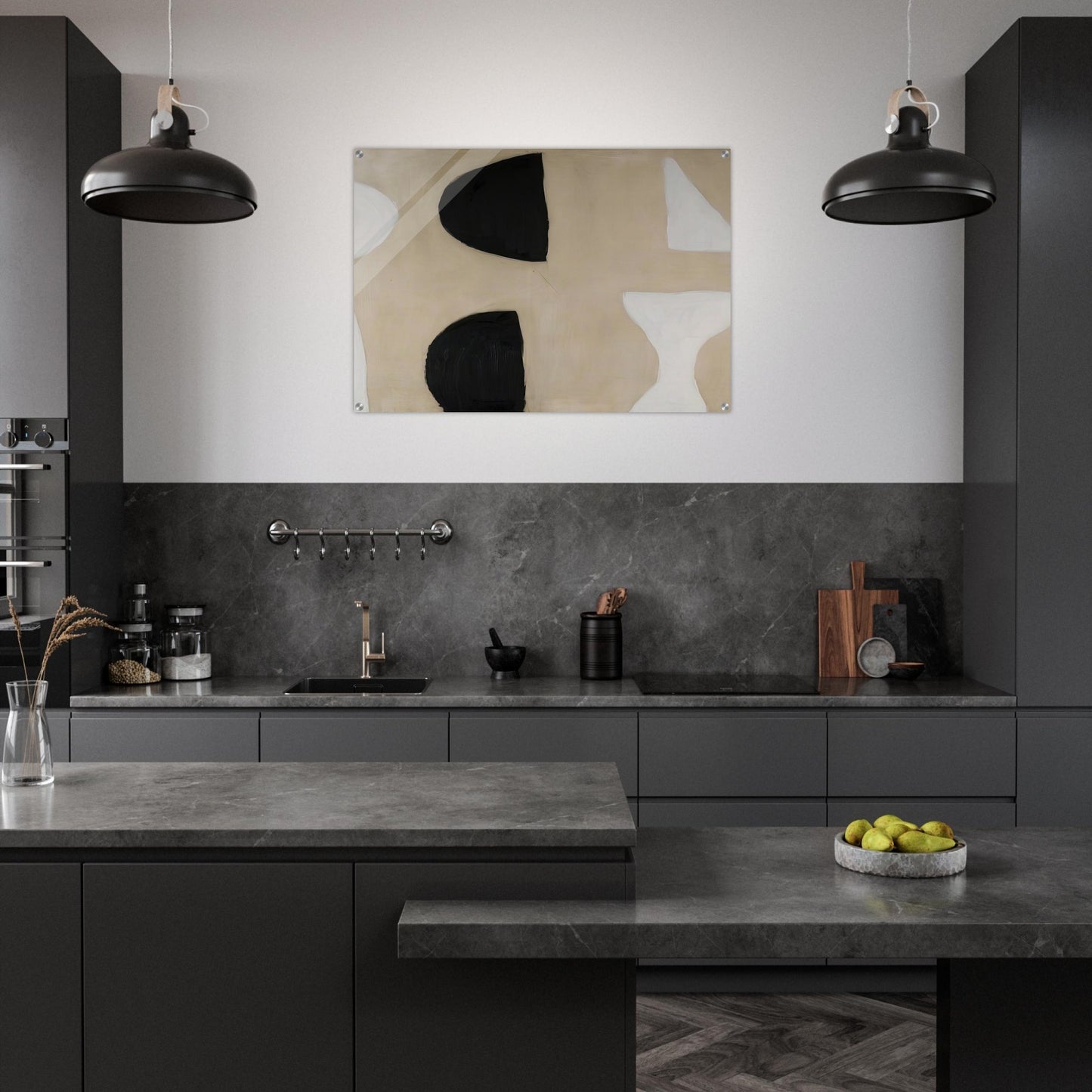 Angle - 1963 - William Scott Acrylic Print - 70x100 cm / 28x40″ inches | William Scott Wall Art | William Scott Prints