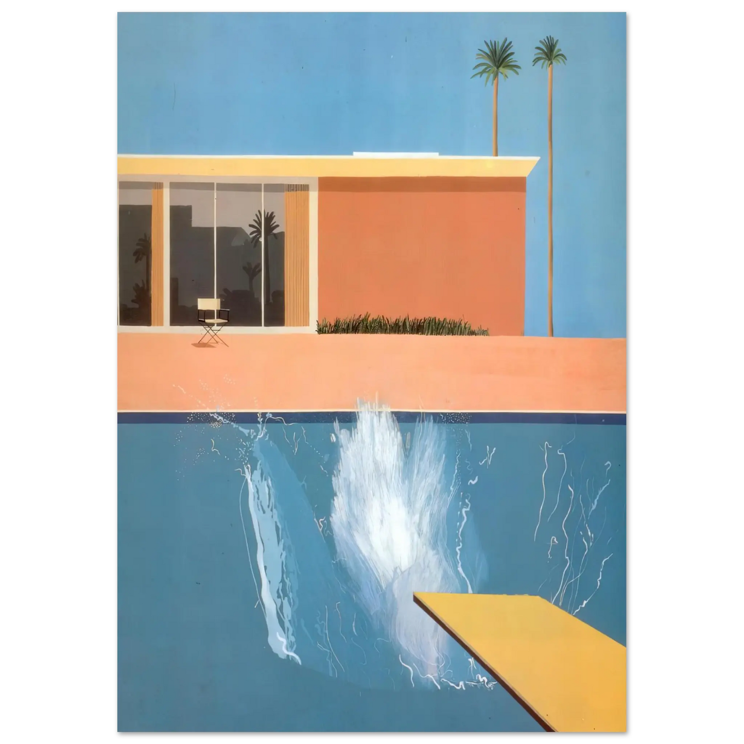 David Hockney - David Hockney Wall art - 20x25 cm / 8x10 Inches - Fine Art Poster - -