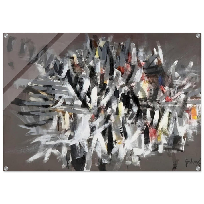 Figure II - 2002 - Robert Goodnough Acrylic Print - 70x100 cm / 28x40″ inches