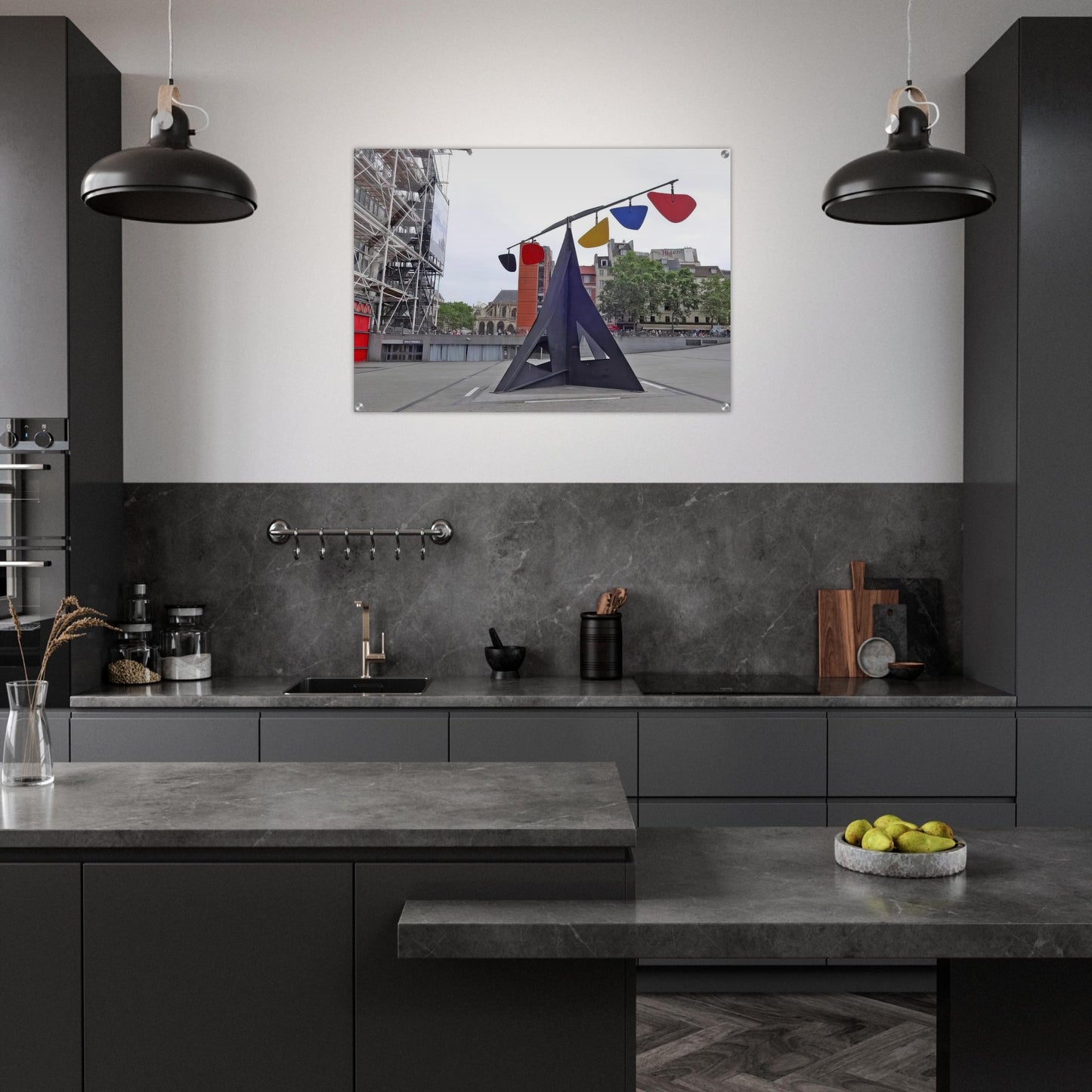 HORIZONTAL 1974 - Alexander Calder Acrylic Print - 70x100 cm / 28x40″ inches