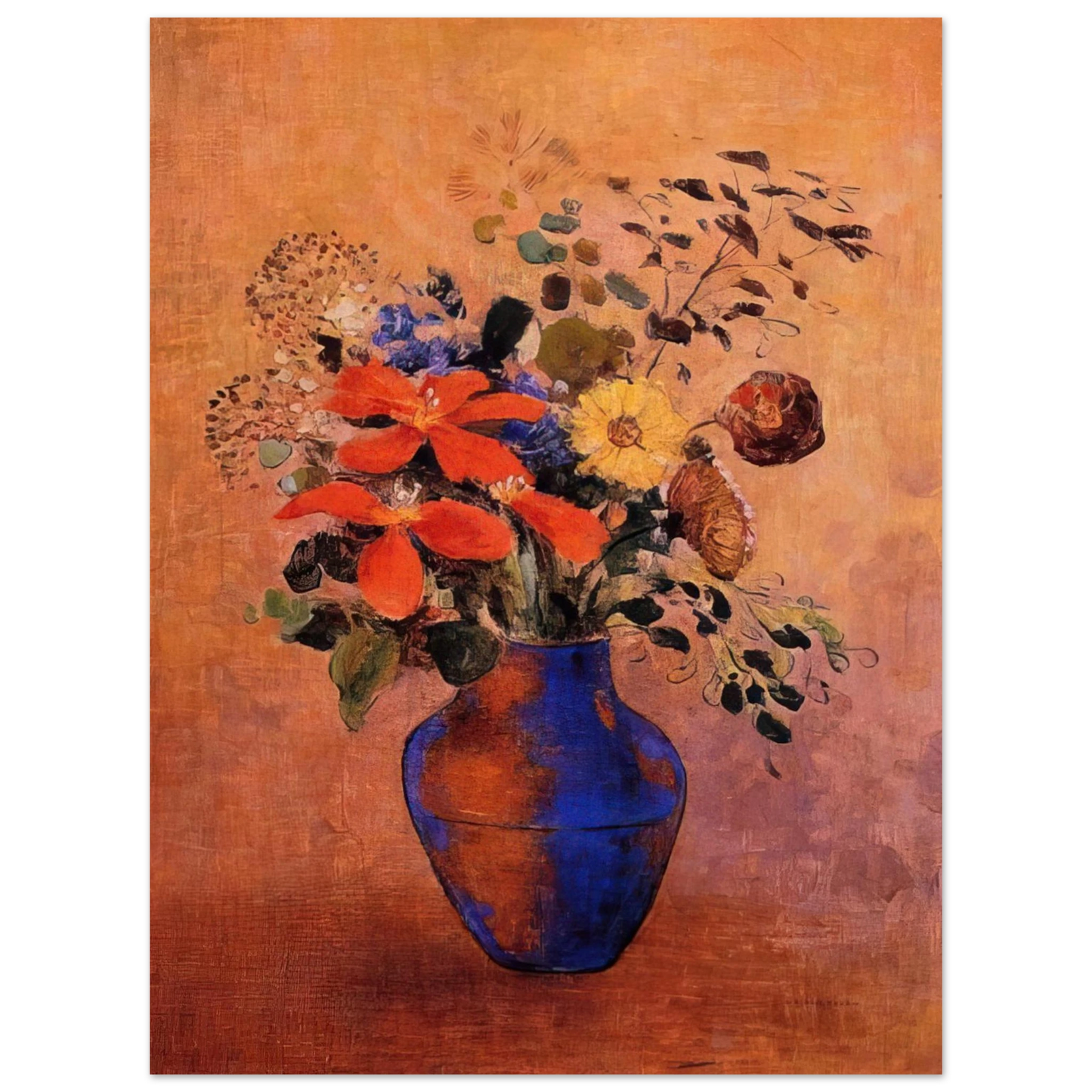 Odilon Redon - VASE OF FLOWERS 1 Fine Art Poster - Default Title