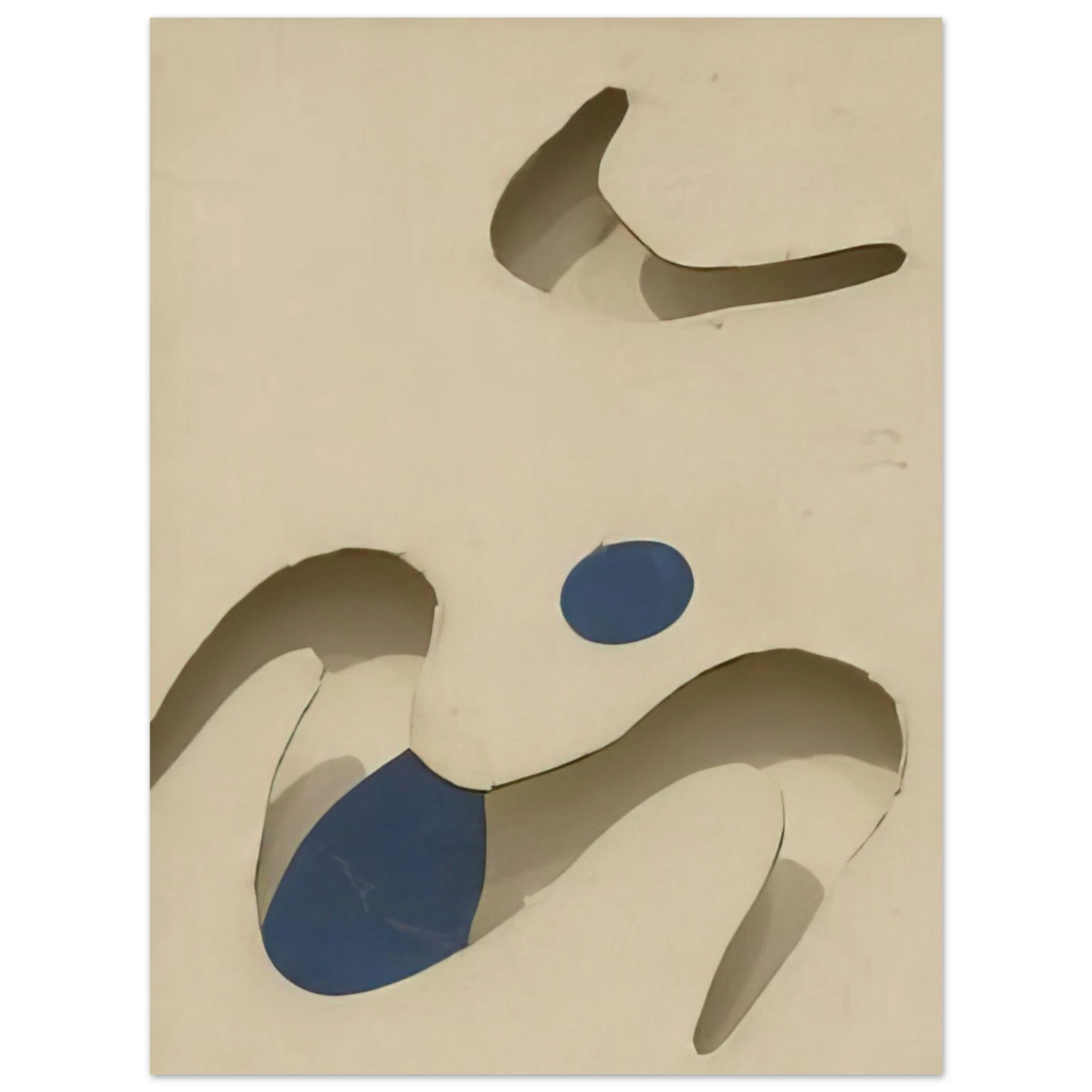 Jean Arp - Moustaches Fine Art Poster - Default Title