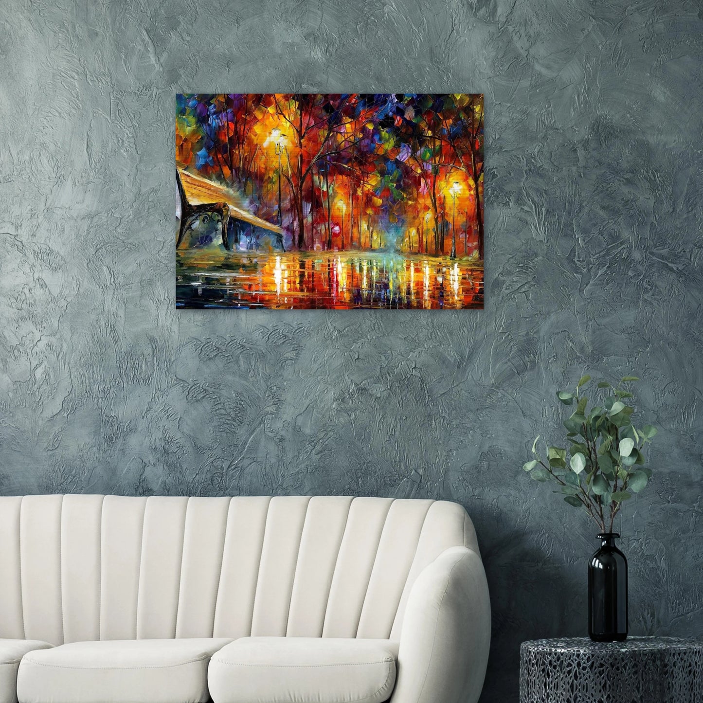 Leonid Afremov - Leonid Afremov Brushed Aluminum Print - 70x100 cm / 28x40 inches | Leonid Afremov Aluminum Print | Leonid Afremov Prints