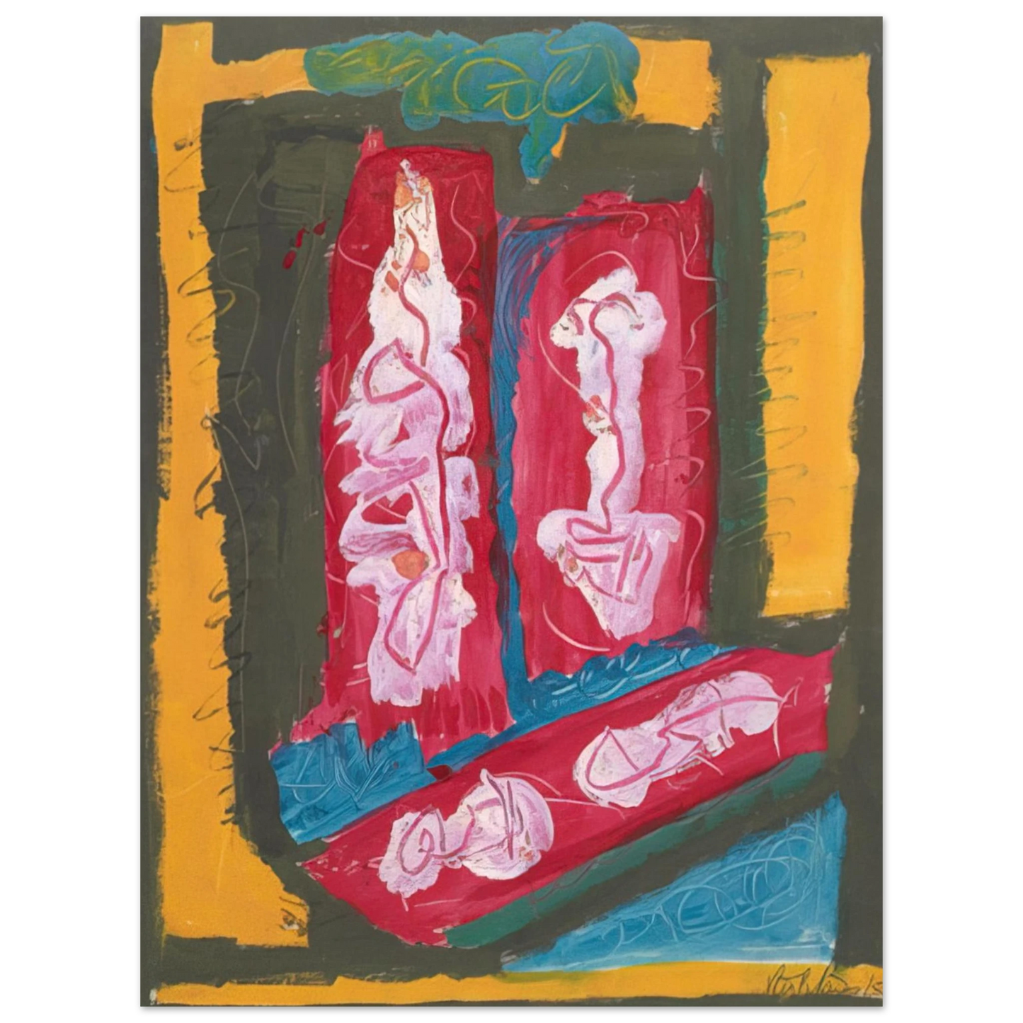Betty Parsons - Untitled - 1953 Fine Art Poster - Default Title