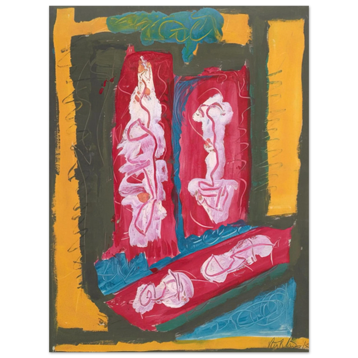 Betty Parsons - Untitled - 1953 75x100 cm / 30x40inches Fine Art Poster