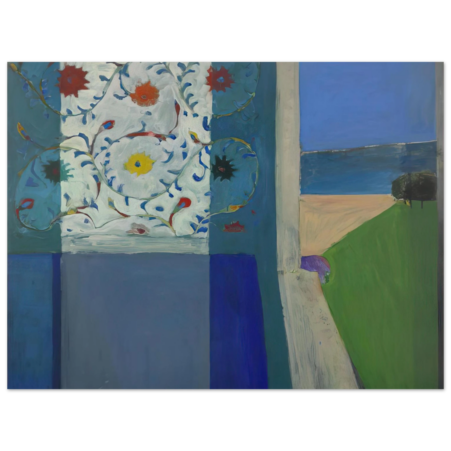 Richard Diebenkorn - Recollections of a Visit to Leningrad Fine Art Poster - Default Title