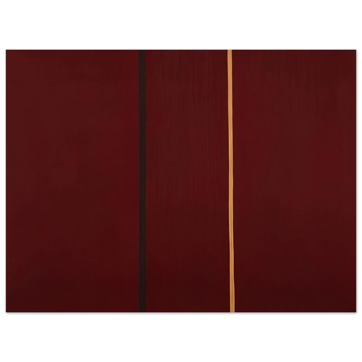 Barnett Newman - Covenant 75x100 cm / 30x40inches Fine Art Poster