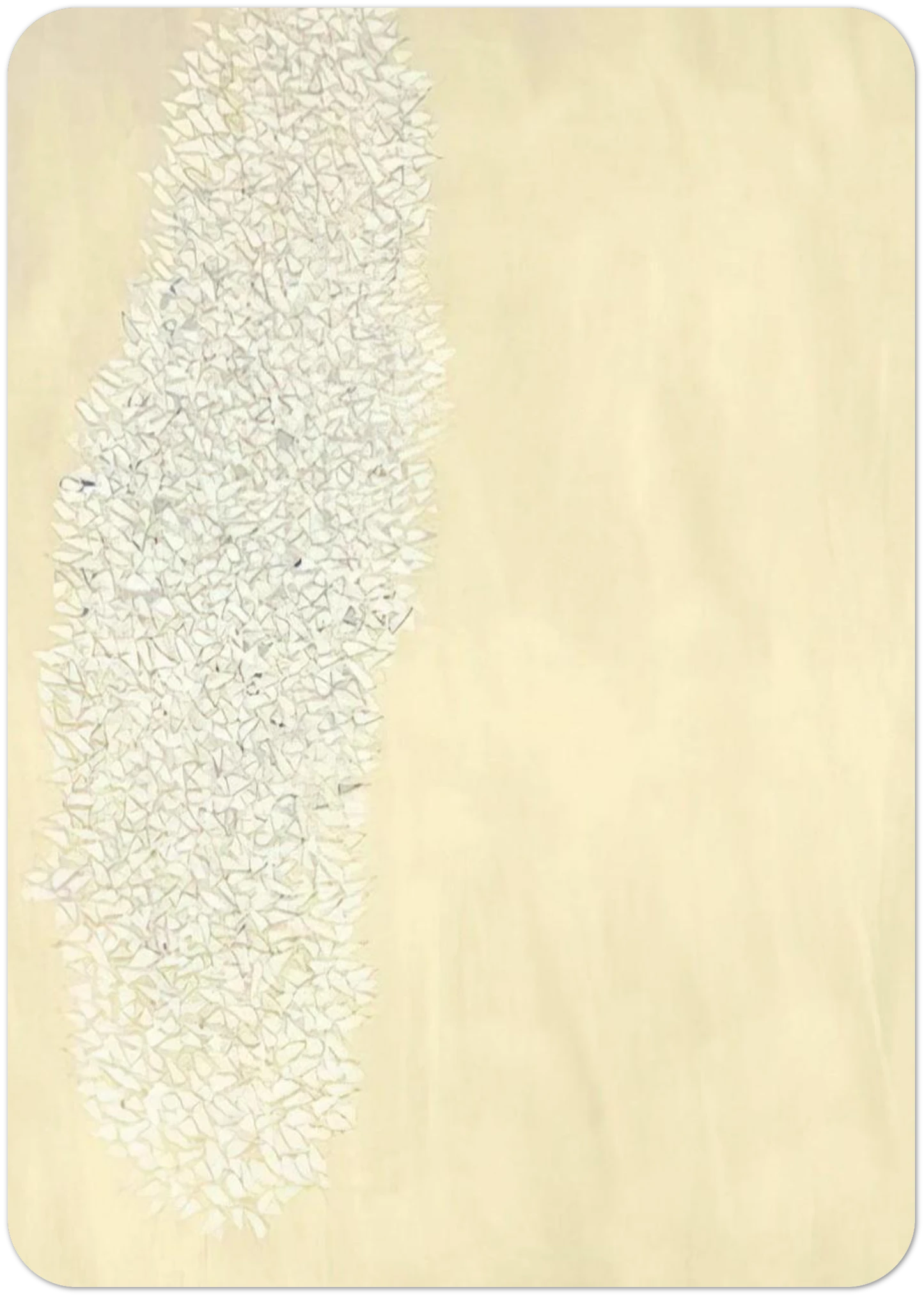 Light Gray - Tan - 1978 By Robert Goodnough Pack of 10 Post Cards | Robert Goodnough Post Cards | A6 (10.5 x 14.8 cm) - 4.1 x 5.8 inches