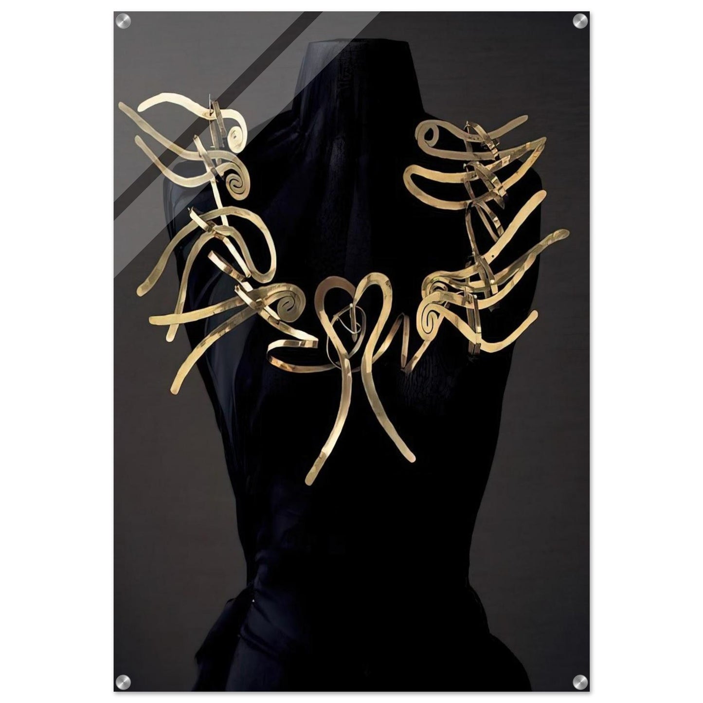 HARPS AND HEART 1937 - Alexander Calder Acrylic Print - 70x100 cm / 28x40″ inches