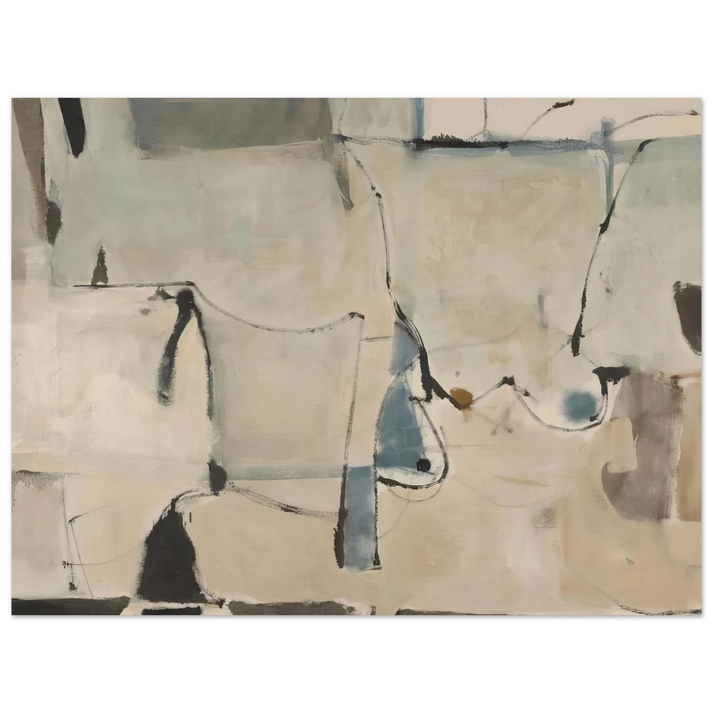 Richard Diebenkorn - Miller 22 75x100 cm / 30x40inches Fine Art Poster