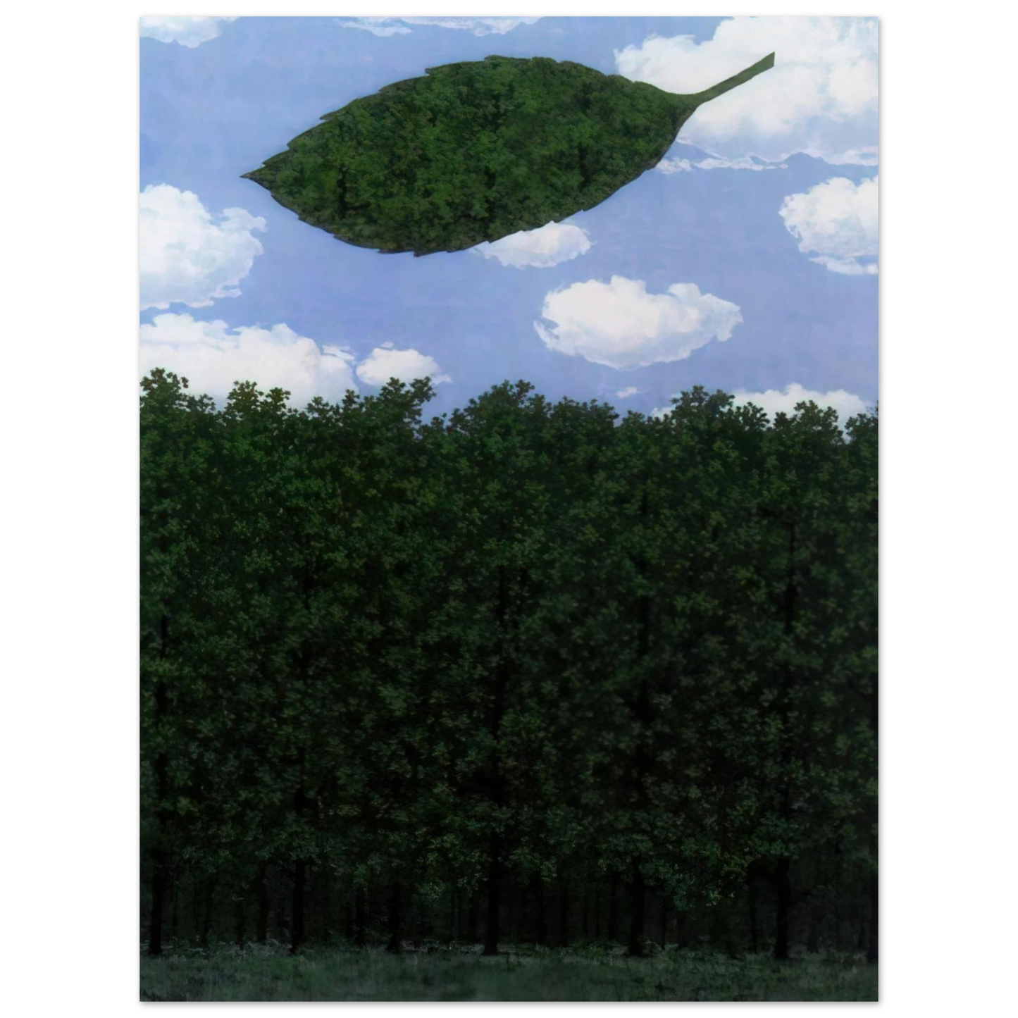Rene Magritte - CHORUS OF THE SPHINX 1964 Fine Art Poster - Default Title
