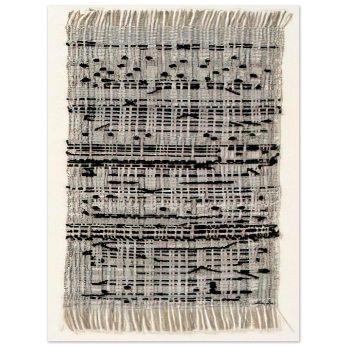 Anni Albers - HAIKU 1961 75x100 cm / 30x40inches Fine Art Poster