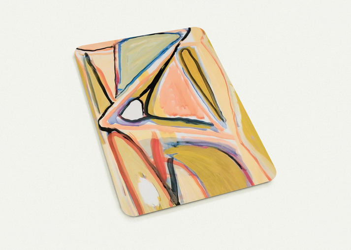 Composition - 1967 By Bram van Velde Pack of 10 Post Cards | Bram van Velde Post Cards | A6 (10.5 x 14.8 cm) - 4.1 x 5.8 inches