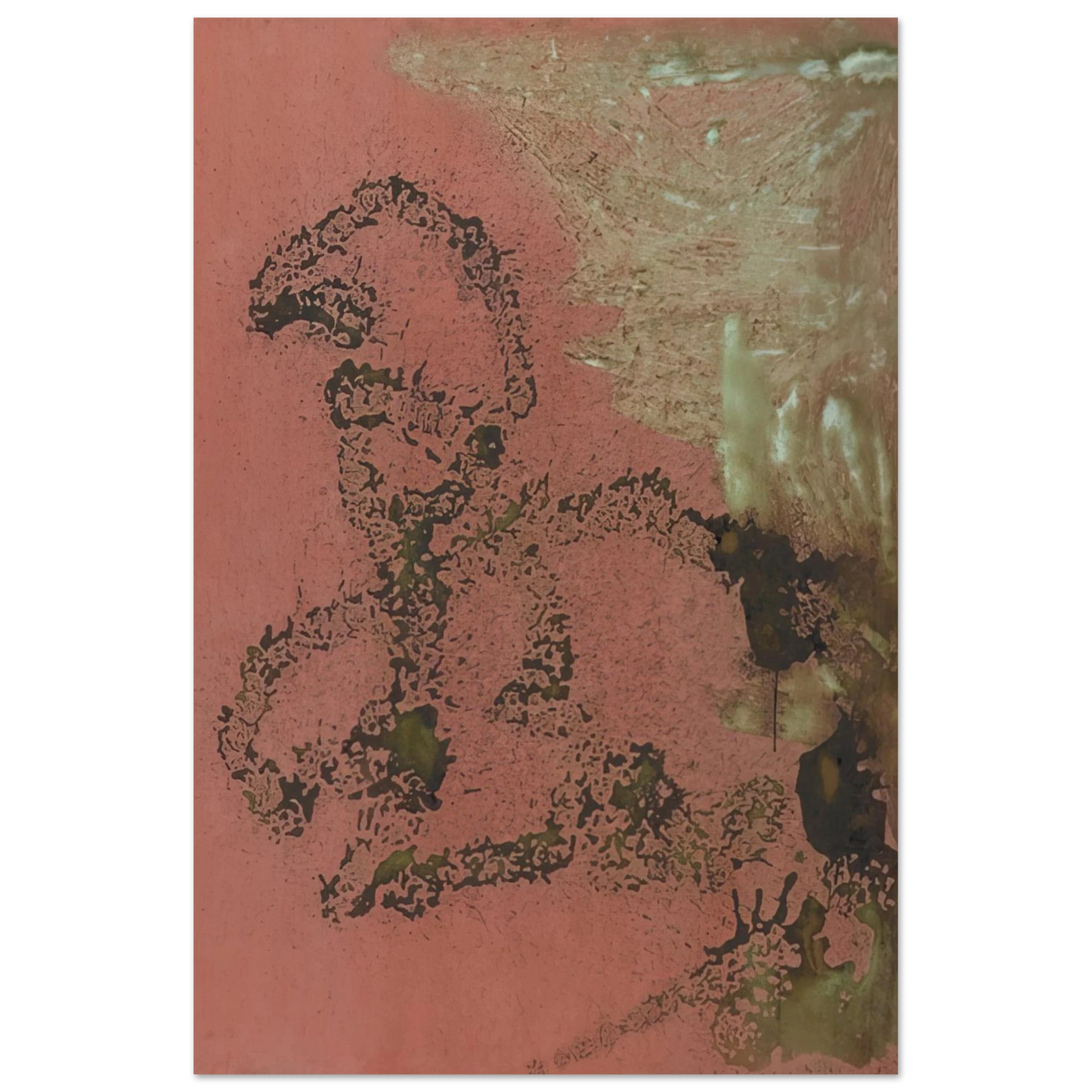 Andy Warhol - Oxidation Painting Fine Art Poster - 40x60 cm / 16x24 inches