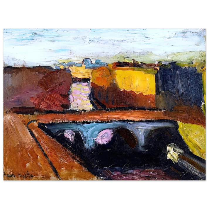 Henri Matisse - VIEW OF THE SEINE THE PONT SAINT MICHEL 1904 75x100 cm / 30x40inches Fine Art Poster