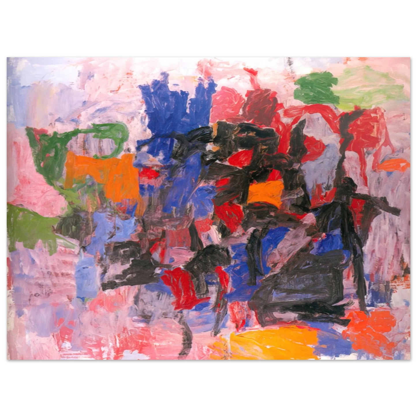 Philip Guston - TO FELLINI 1958 Fine Art Poster - Default Title