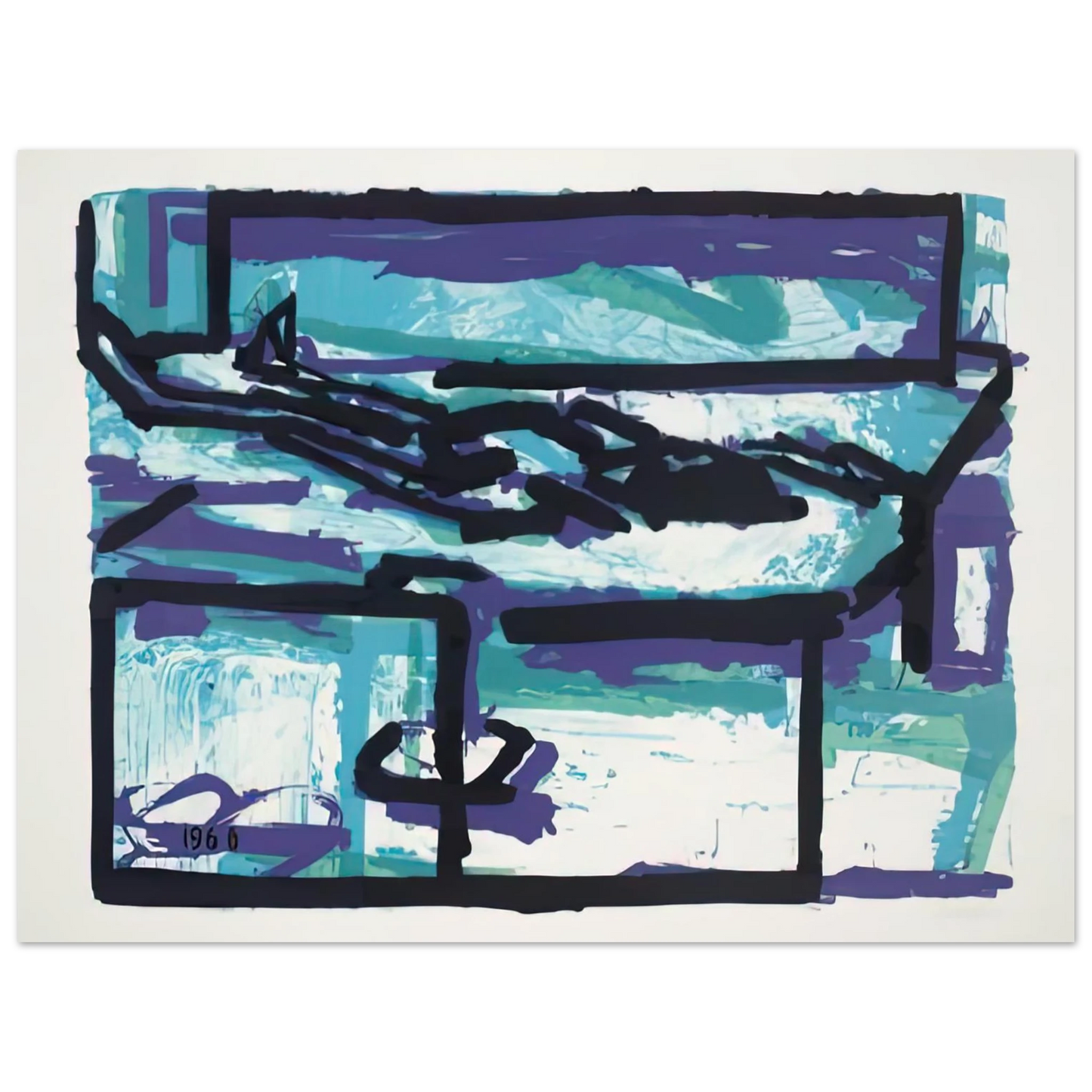 Frank Auerbach - RECLINING FIGURE I Fine Art Poster - Default Title