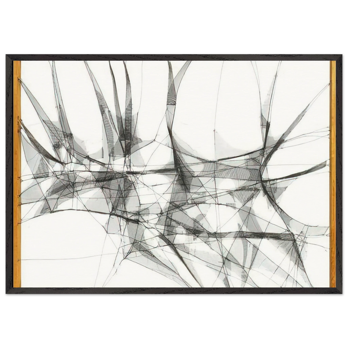 Metamorphosis - 1959 - Manuel Rivera 70x100 cm / 28x40 inches Framed Art Print – Black Wooden Frame