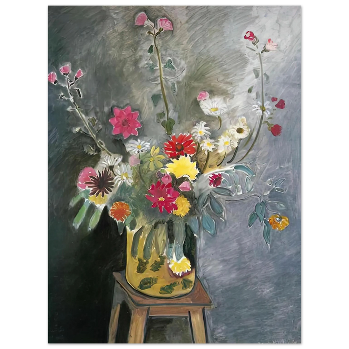 Henri Matisse - BOUQUET OF MIXED FLOWERS 1917 75x100 cm / 30x40inches Fine Art Poster