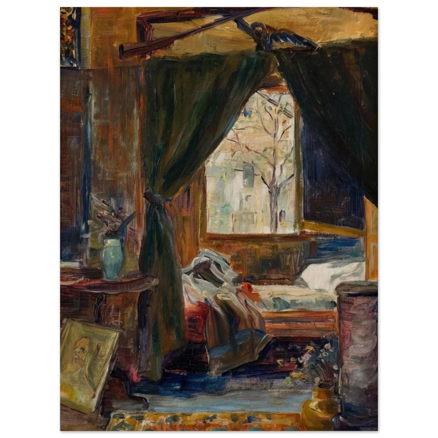 Tarsila do Amaral - Interior of the Atelier De Auteuil Fine Art Poster - Default Title