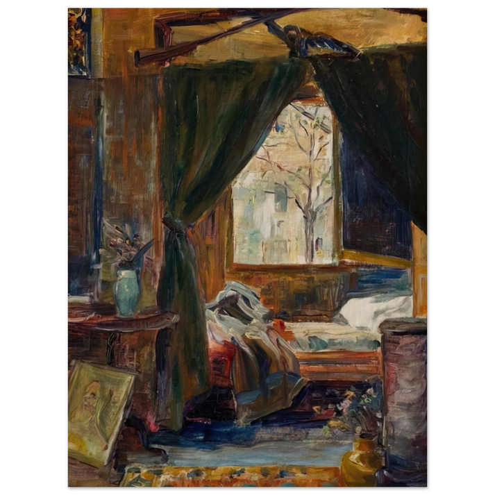 Tarsila do Amaral - Interior of the Atelier De Auteuil 75x100 cm / 30x40inches Fine Art Poster