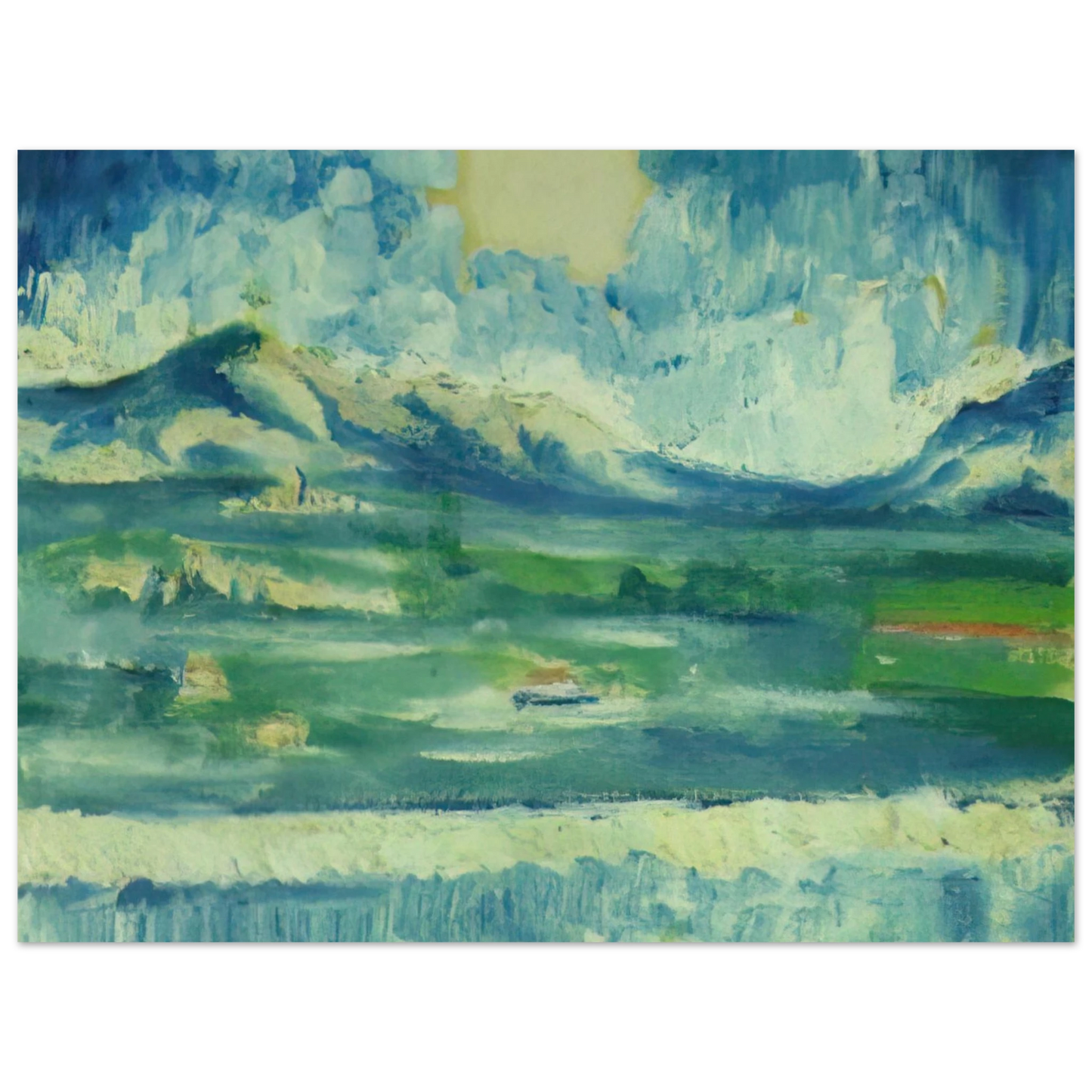 Salvador Dali - LANDSCAPE NEAR AMPURDAN 2 Fine Art Poster - Default Title