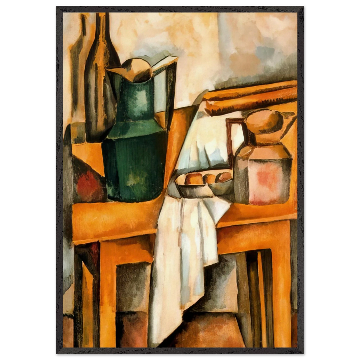 STILL LIFE 1910 - Andre Derain Framed Art Print – Black Wooden Frame - Default Title - -Framed Art Print