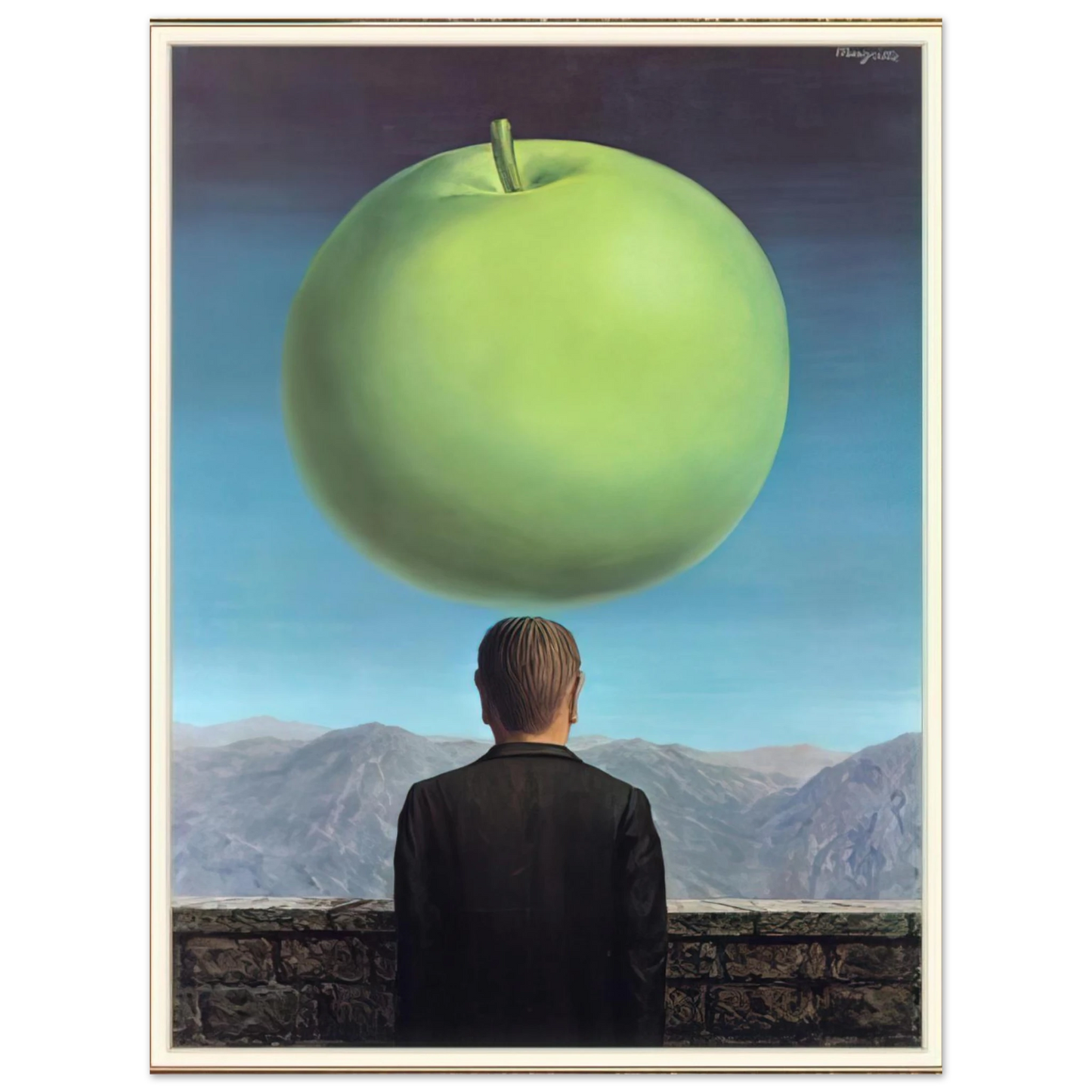 Rene Magritte - THE POSTCARD 1960 Fine Art Poster - Default Title