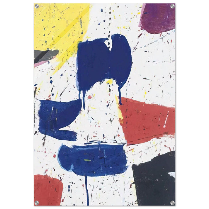 Emblem 8 1 - Sam Francis Acrylic Print - 70x100 cm / 28x40″ inches