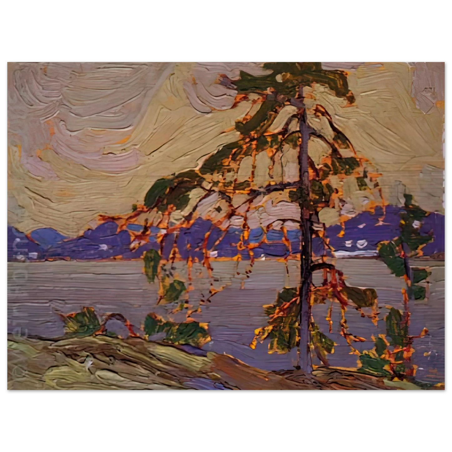 Tom Thomson - SKETCH FOR THE JACK PINE 1916 Fine Art Poster - Default Title