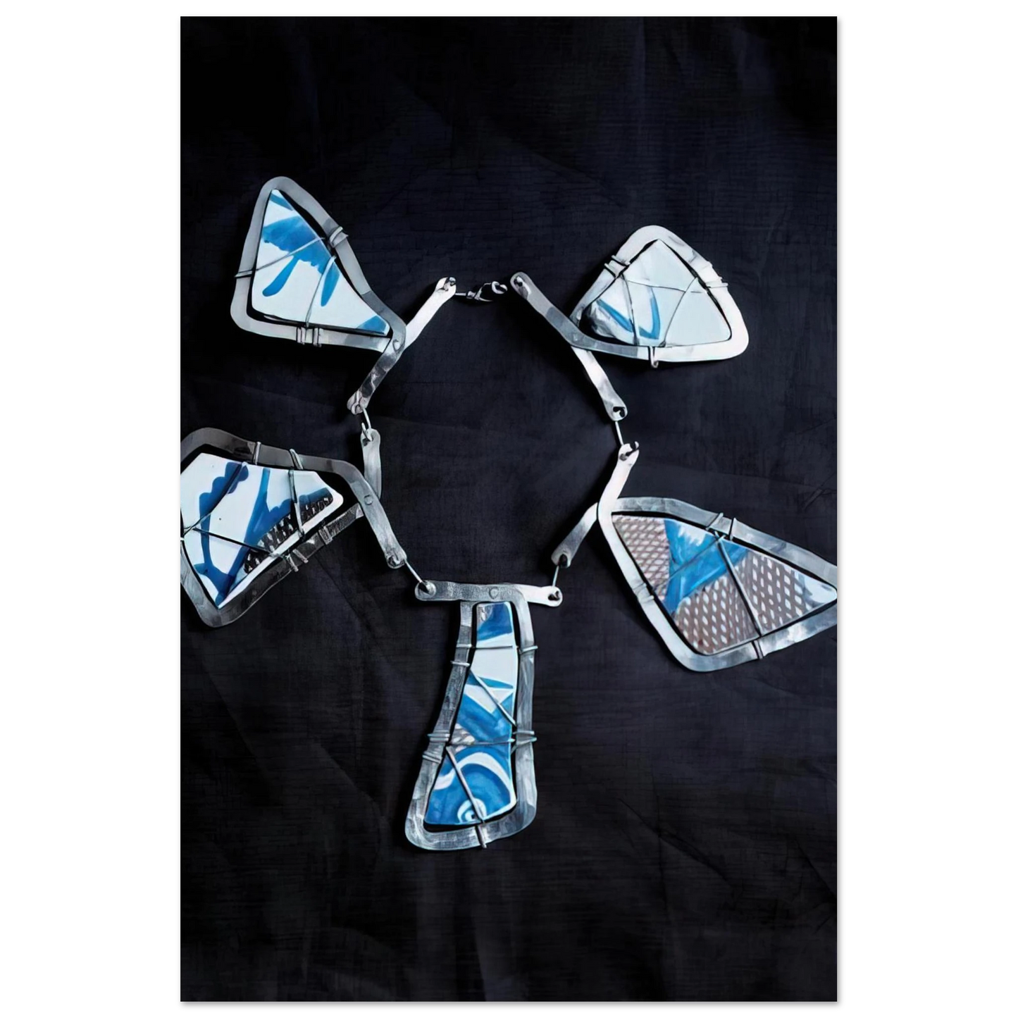 Alexander Calder - CAGED CROCKERY 1945 Fine Art Poster - 75x100 cm / 30x40 inches