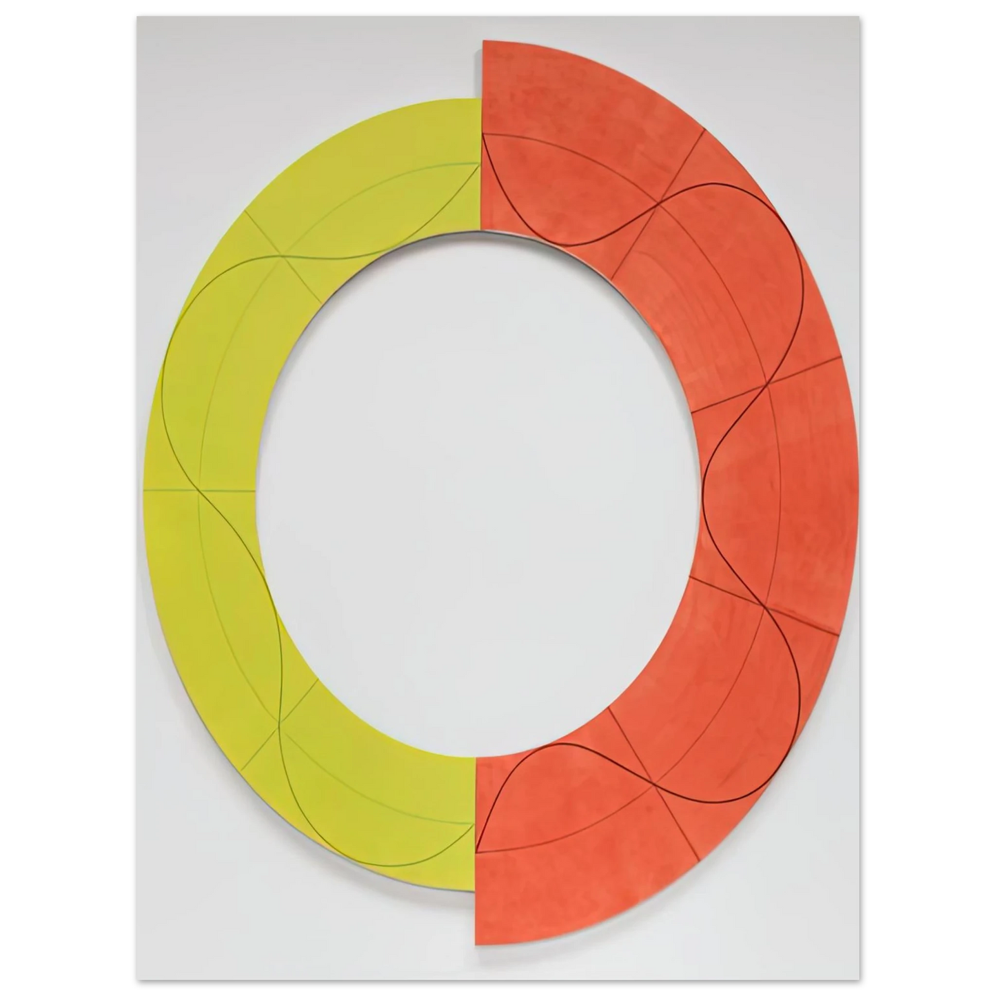 Robert Mangold - SPLIT RING IMAGE 1 2009 Fine Art Poster - Default Title