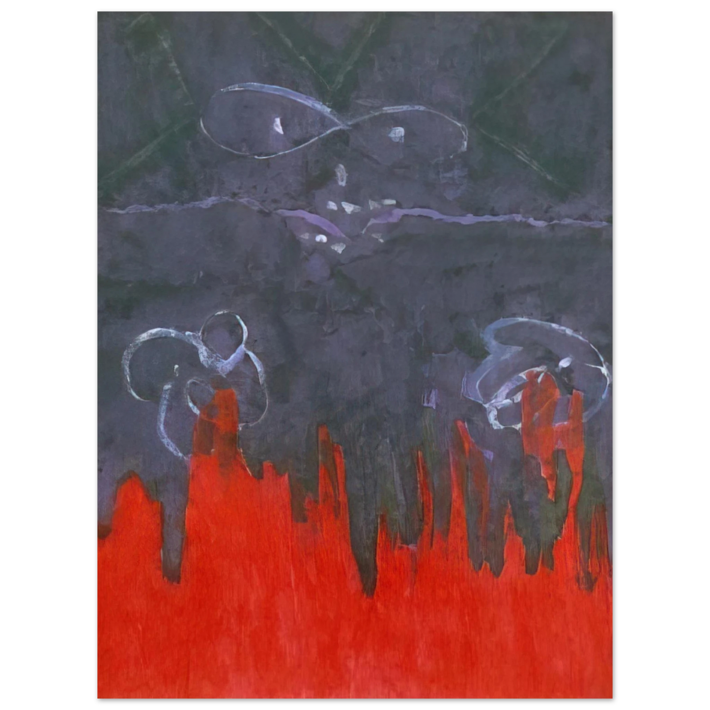 Theodoros Stamos - Infinity Field Torino Series #1 - 1986 Fine Art Poster - Default Title