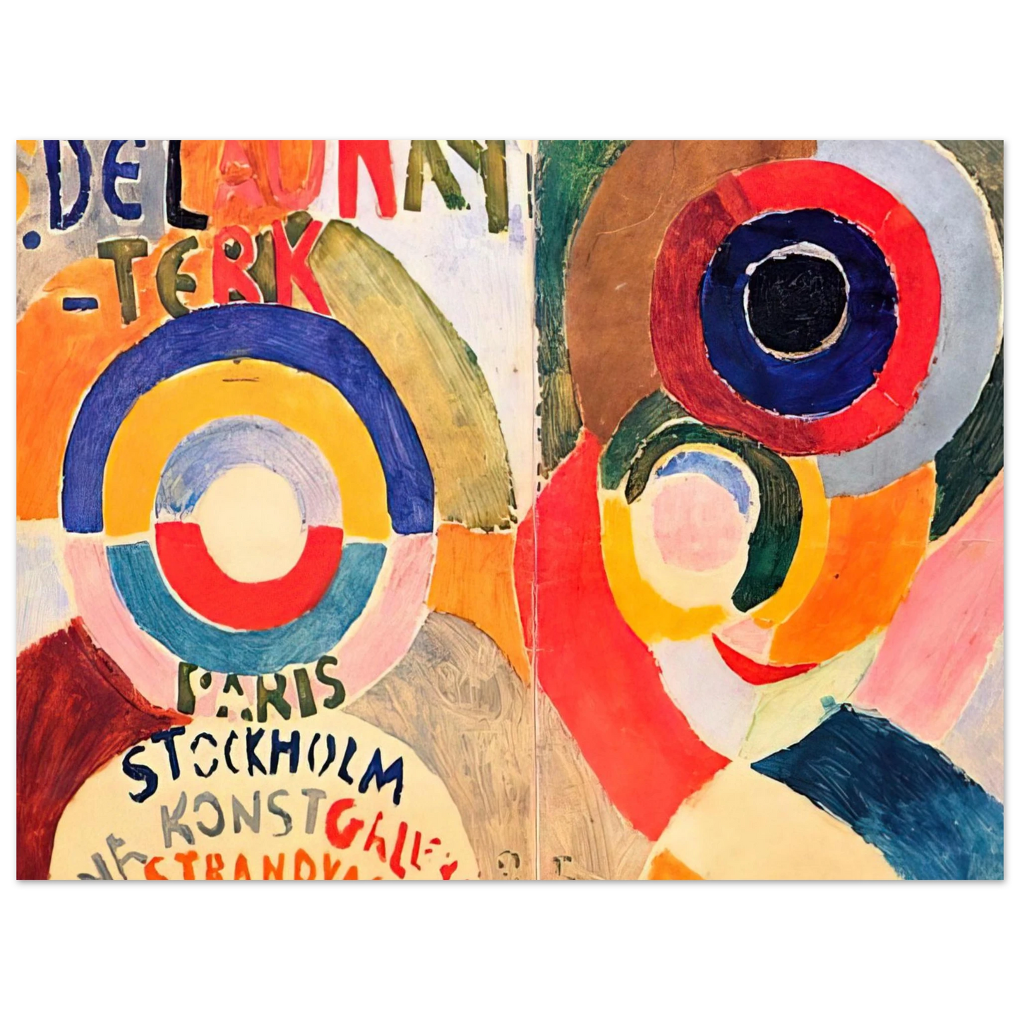 Sonia Delaunay - MODERNISM Fine Art Poster - Default Title