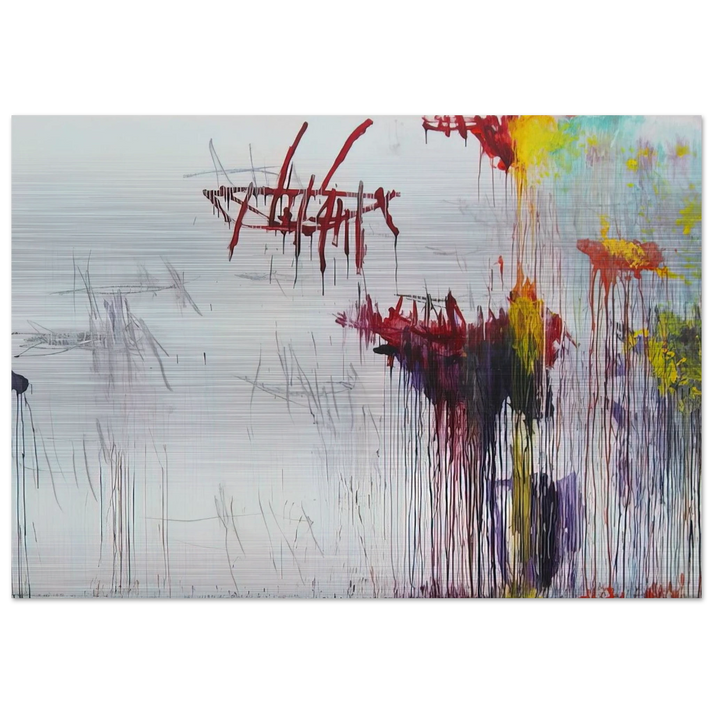 Lepanto, Part VI - Cy Twombly Brushed Aluminum Print - 70x100 cm / 28x40 inches | Cy Twombly Aluminum Print | Cy Twombly Prints
