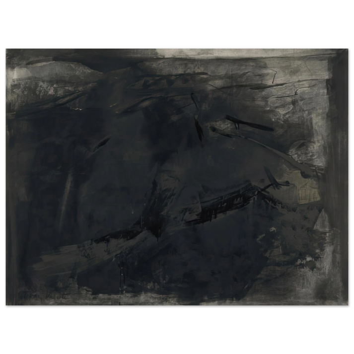 Esteban Vicente - FARAWAY 1970 75x100 cm / 30x40inches Fine Art Poster