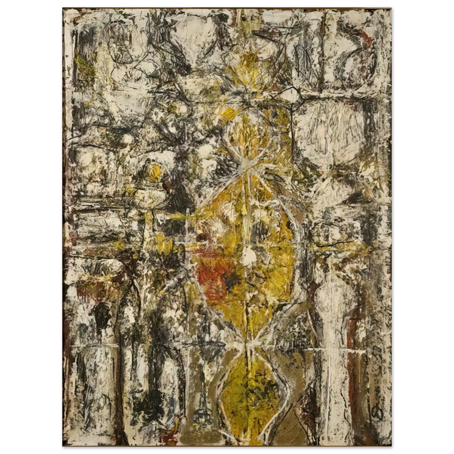 Richard Pousette-Dart - Cascella II Fine Art Poster - Default Title