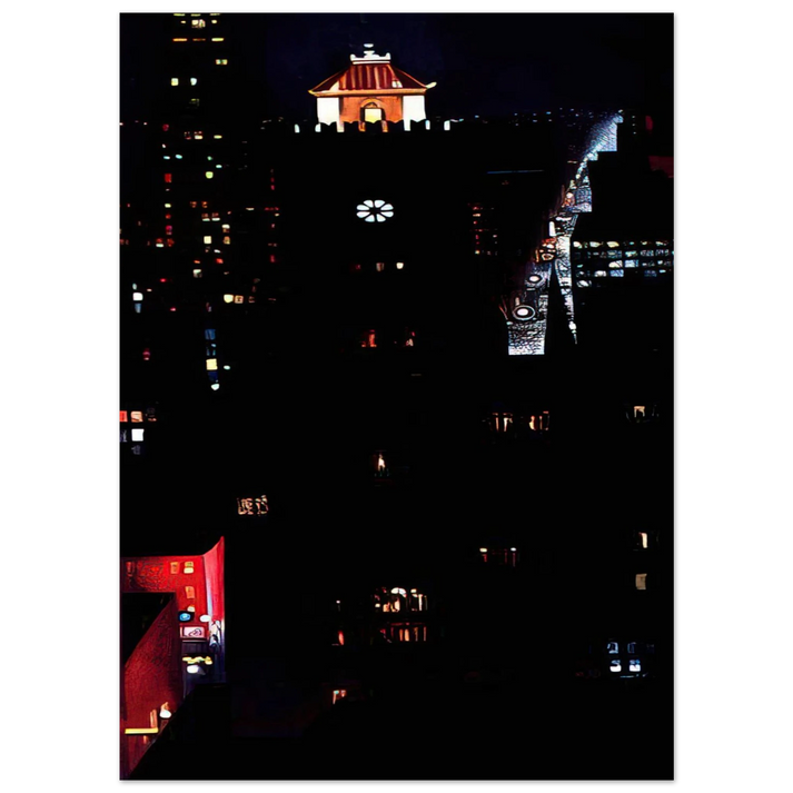 Georgia O'Keeffe - New York Night Fine Art Poster