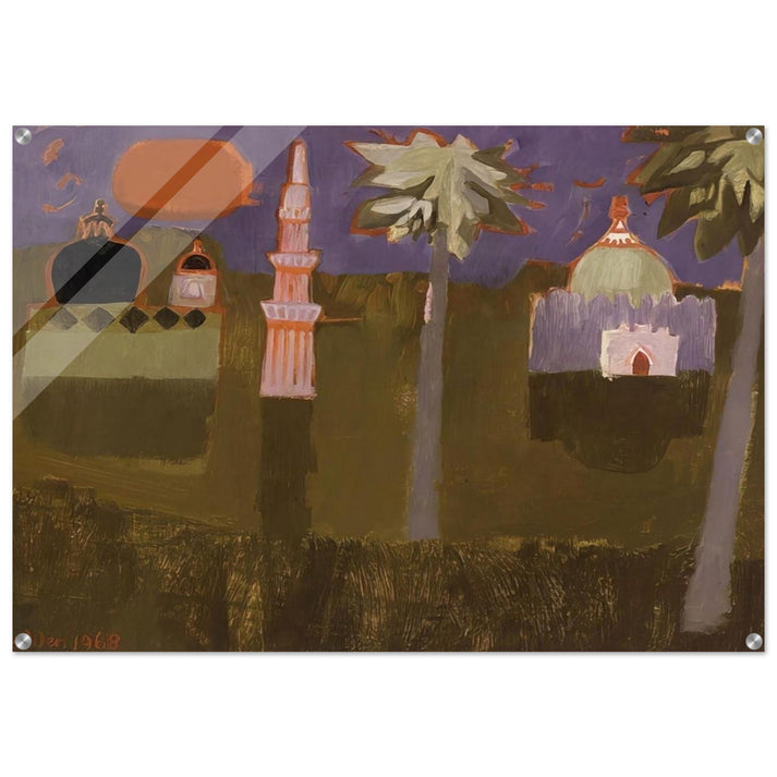Minorets - 1968 - Mary Fedden Acrylic Print - 70x100 cm / 28x40″ inches