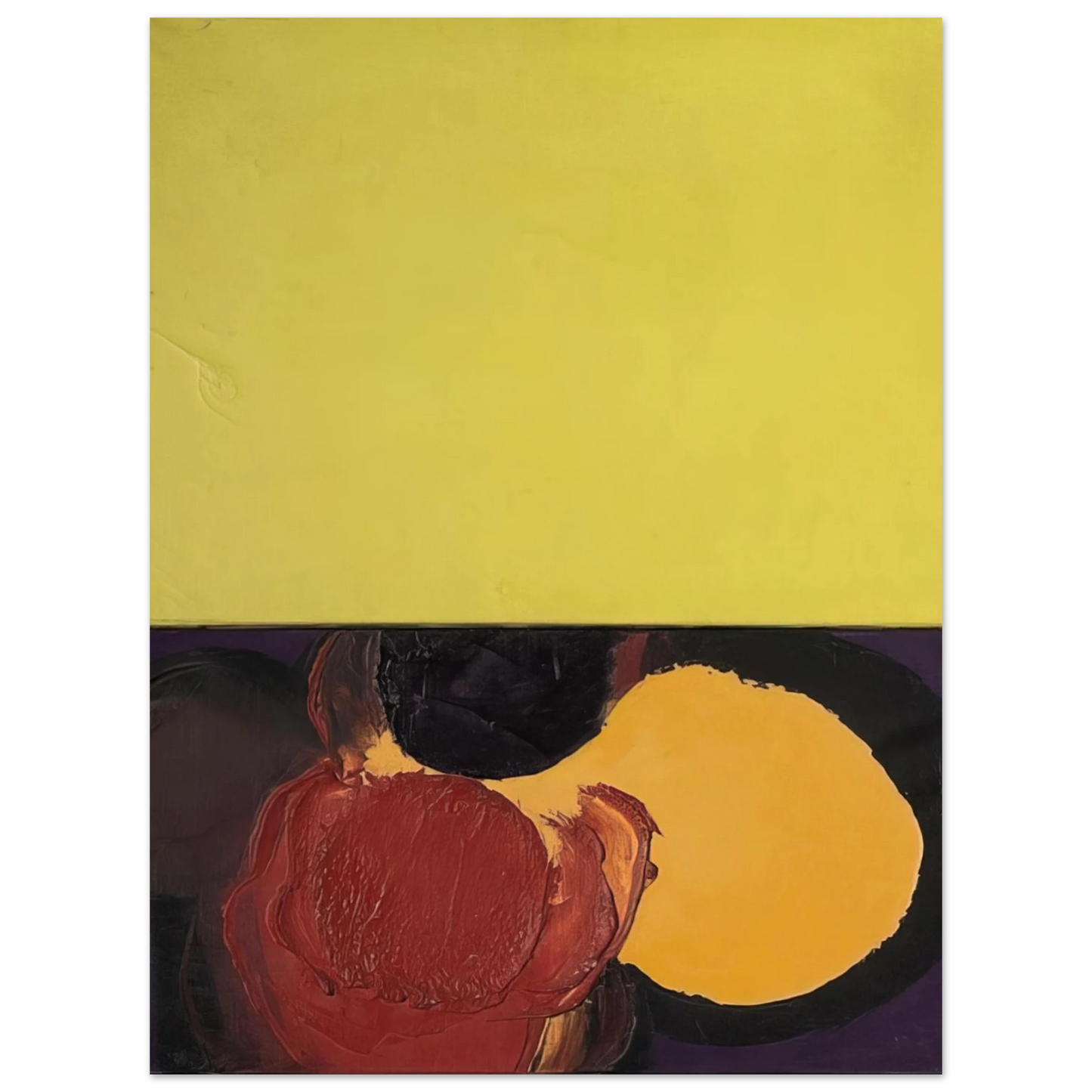 Luis Feito - UNTITLED 1965 Fine Art Poster - Default Title