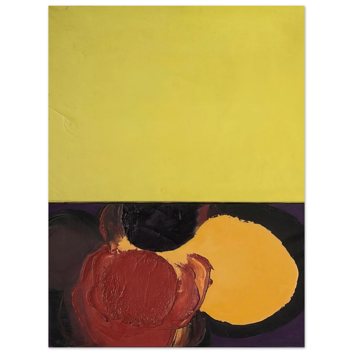 Luis Feito - UNTITLED 1965 75x100 cm / 30x40inches Fine Art Poster