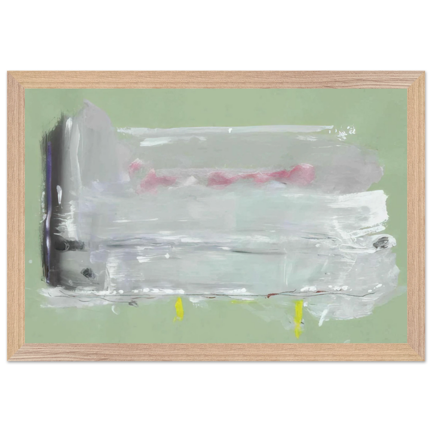 Helen Frankenthaler - Untitled - 1984 Wall art - A2 (42 x 59.4 cm) - Fine Art Poster - -