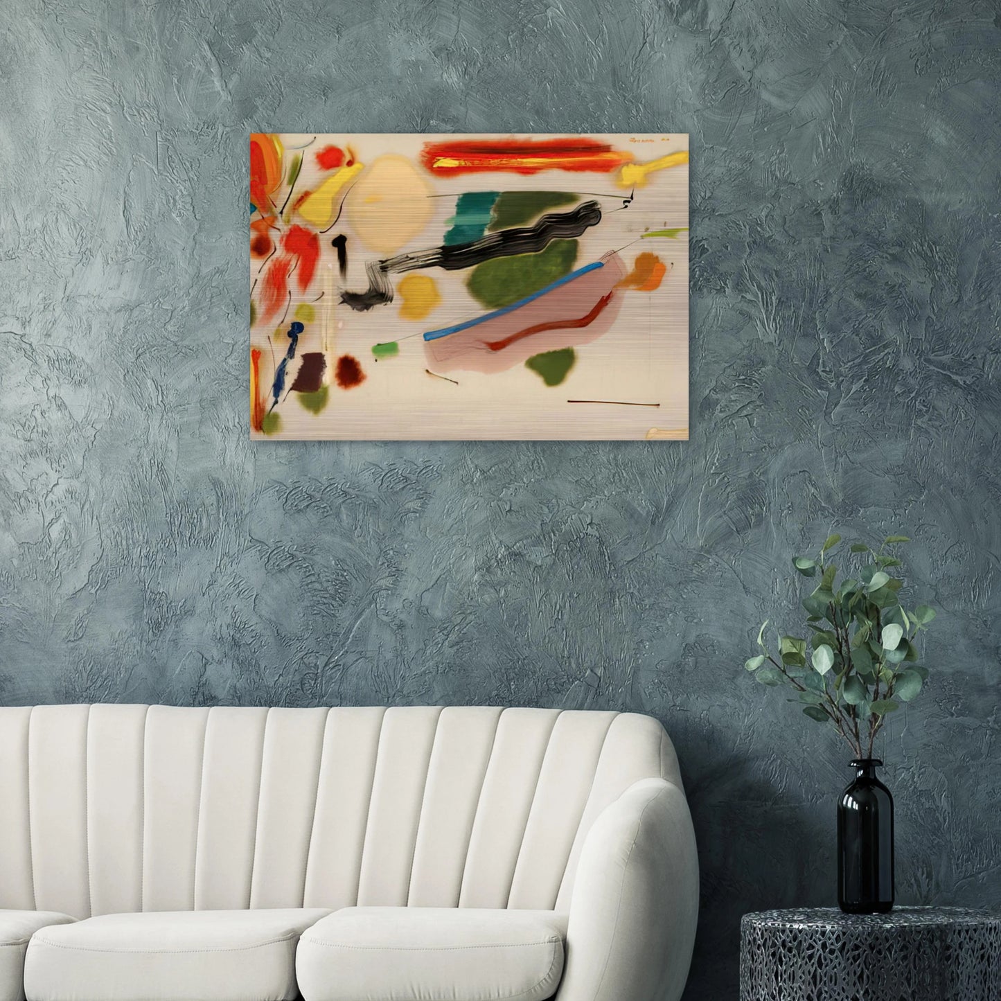 New York Summer Landscape - 1953 - John Ferren Brushed Aluminum Print - 70x100 cm / 28x40 inches | John Ferren Aluminum Print | John Ferren Prints