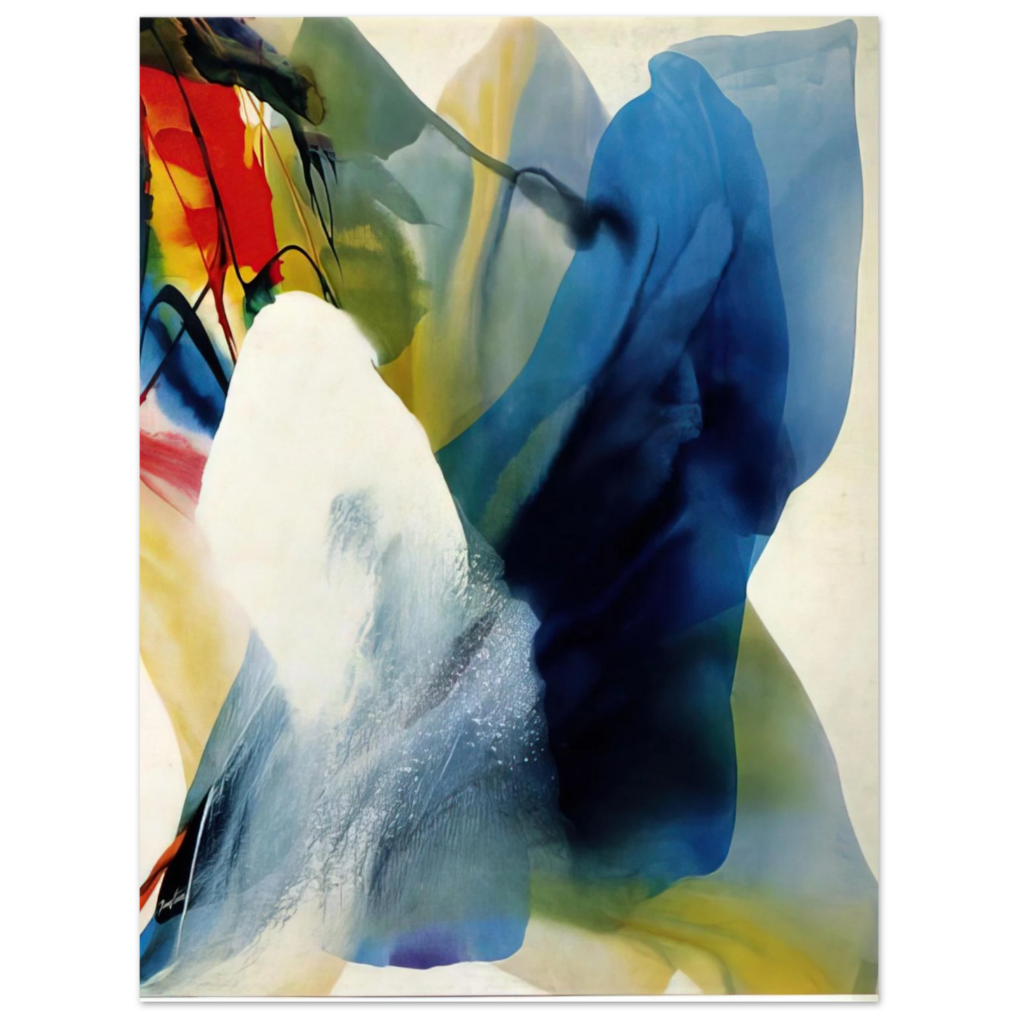 Paul Jenkins - Phenomena Graced by Three - 1968 Fine Art Poster - Default Title