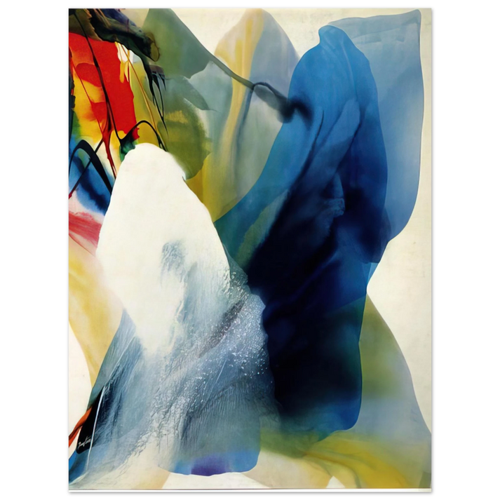 Paul Jenkins - Phenomena Graced by Three - 1968 75x100 cm / 30x40inches Fine Art Poster