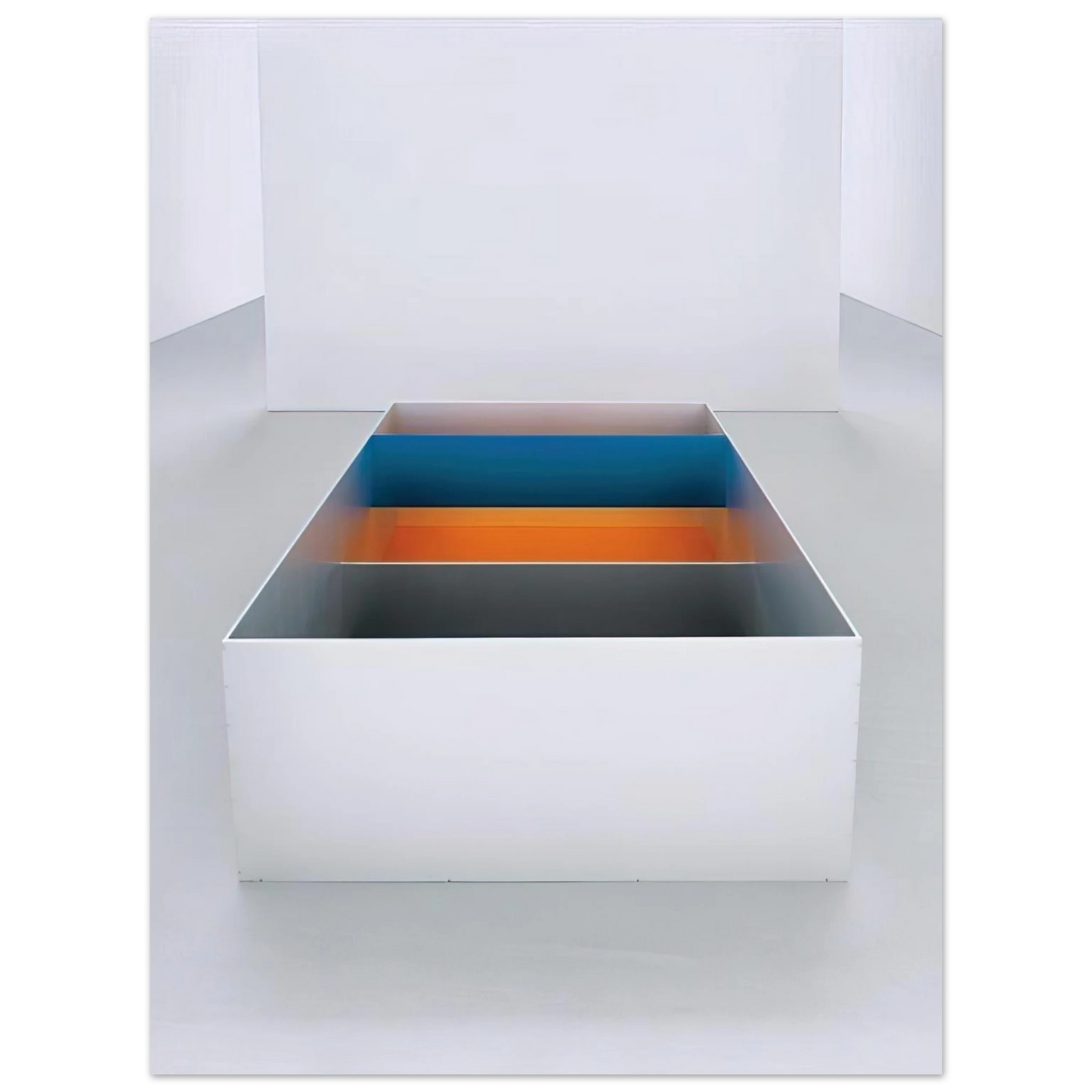 Donald Judd - Untitled 89-10 Menziken - 1989 Fine Art Poster - Default Title