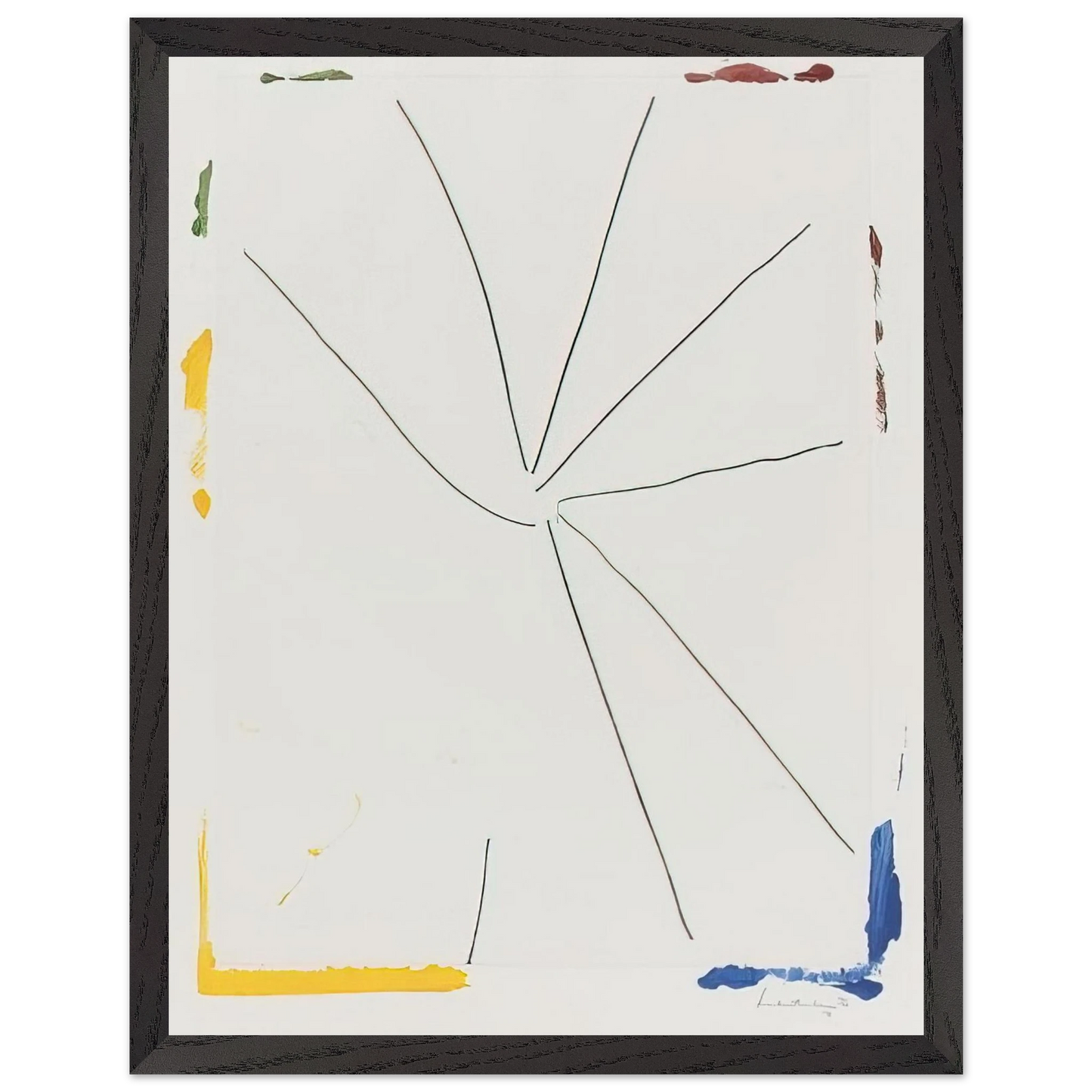 Helen Frankenthaler - Free Wheeling - 1971 Wall art - 20x25 cm / 8x10 Inches - Fine Art Poster - -